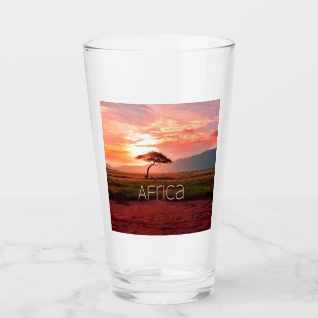 Africa Sunset African (Anverso)