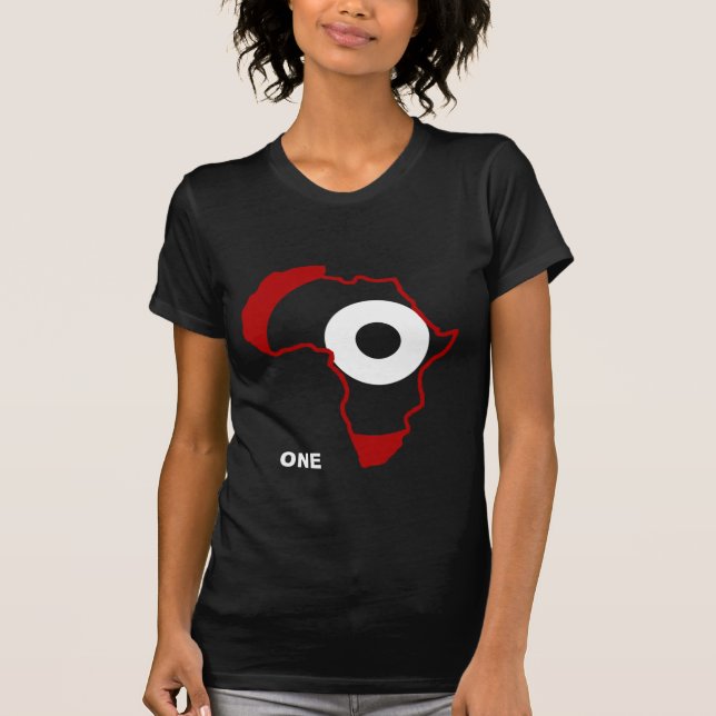África una camisa para mujer (Anverso)