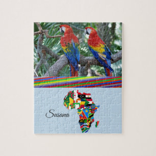 African Decorative Jigsaw Puzzle