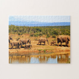 African elephant jigsaw puzzle