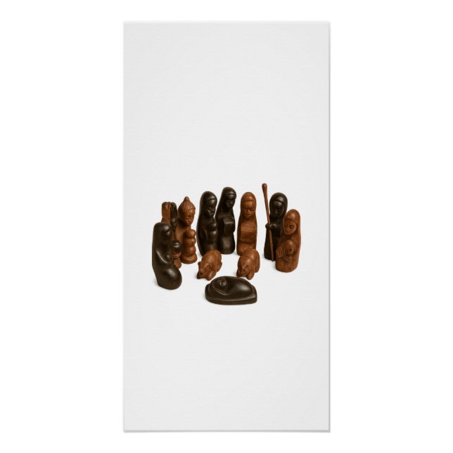 African Nativity Scene Poster – Traditional Spirit (Anverso)
