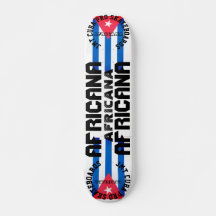 AFRICANA JMT CUBA 7 3/4" Tabla de Skateboard