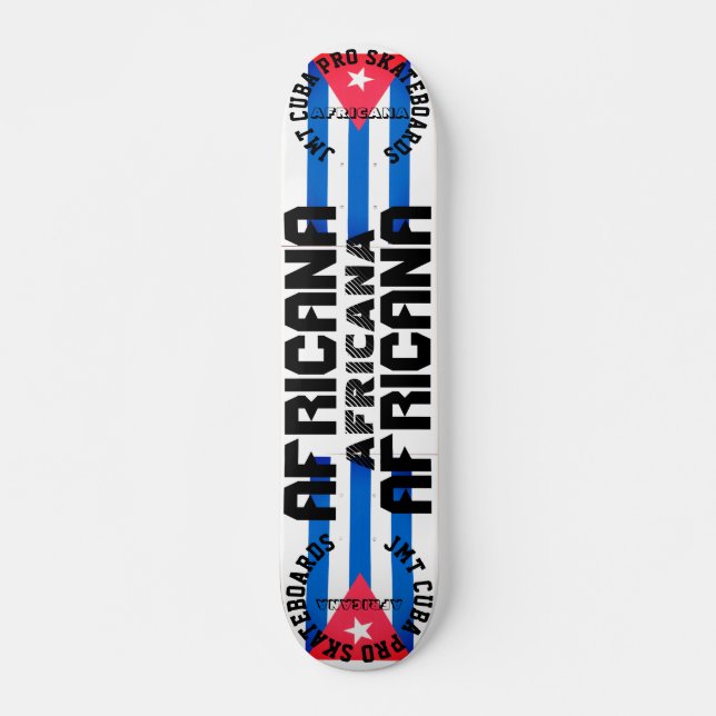 AFRICANA JMT CUBA 7 3/4" Tabla de Skateboard (Anverso )