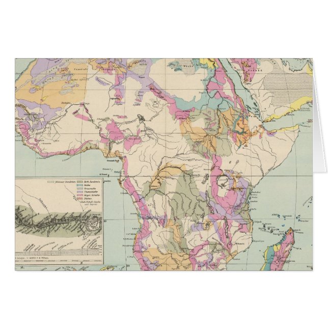 Afrika - Mapa Atlas de África (Anverso (Horizontal))