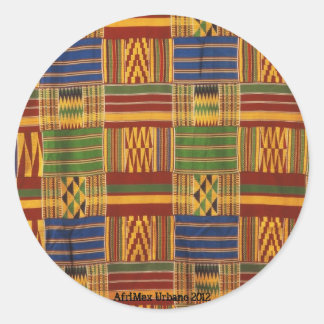 AfriMex Urbano Kente Pegatina