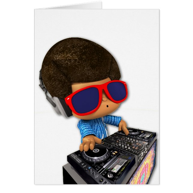 Afro de DJ del Peekaboo (Frente)