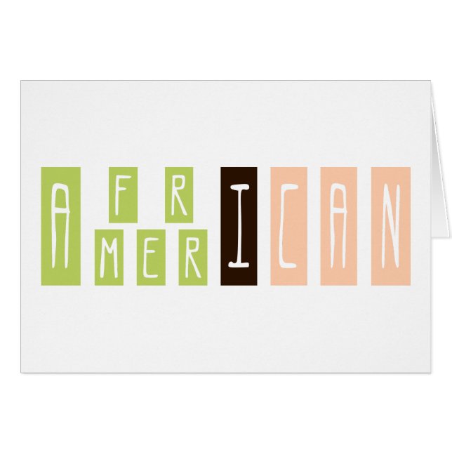 Afroamericano (Anverso (Horizontal))
