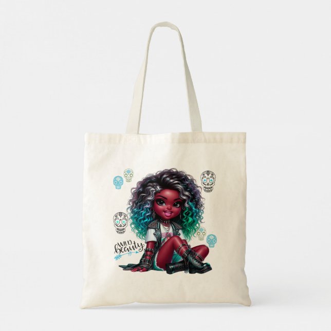 Afropunk Creado Para Crear La Bolsa De Tote (Reverso)