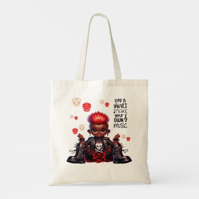 Afropunk Haz tu propia música para la bolsa (Reverso)