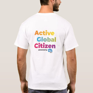 AFS activa Ciudadano Global Camiseta básica mascul
