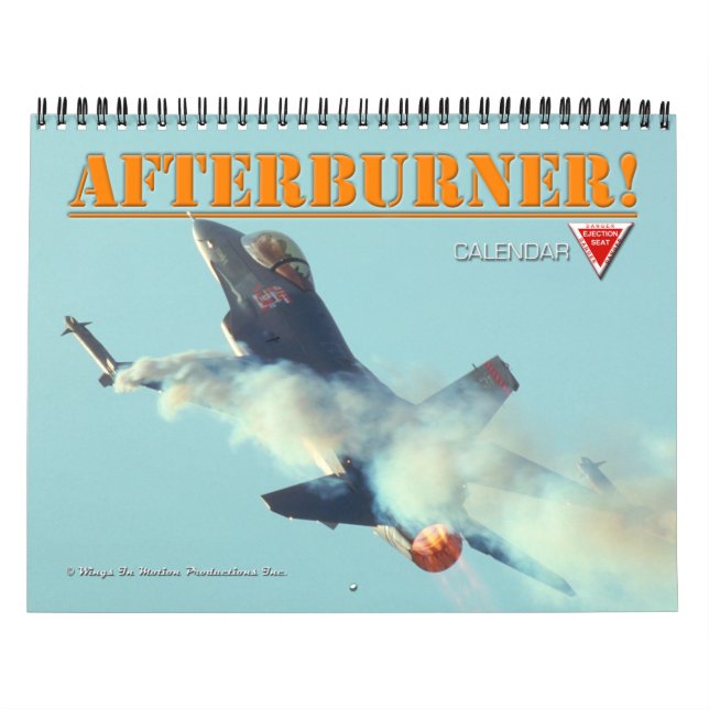 Afterburner - Calendario de Jets Rápidos! (Tapa)
