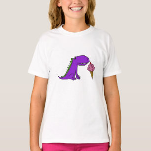 AG dinosaurio y camisa del helado