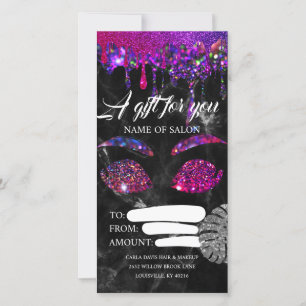 Agante de Purpurina de oro rosado con certificado 