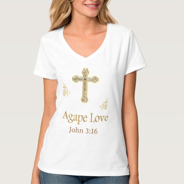 AGAPE LOVE camisetas (Anverso)