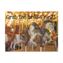 Agarra la postal del anillo de bronce