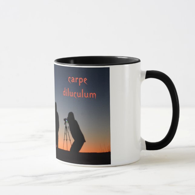 Agarre la taza de café del amanecer (Derecha)