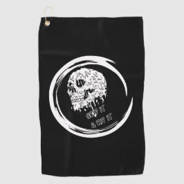 Agarre y desgarre la toalla de disco