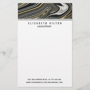 ágata geoda oro plata negro papelería