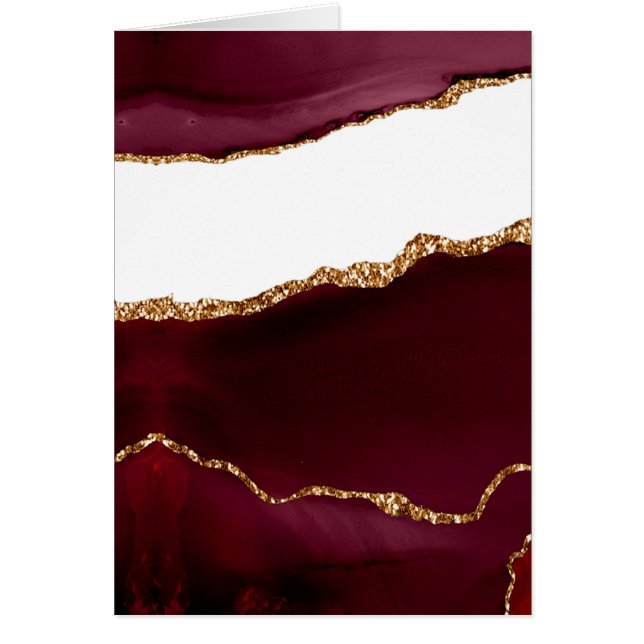 ágata vino tinto y oro (Frente)
