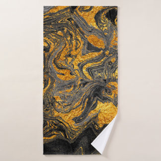 Agate Crystal. Suminagashi futurista moderno. Swir