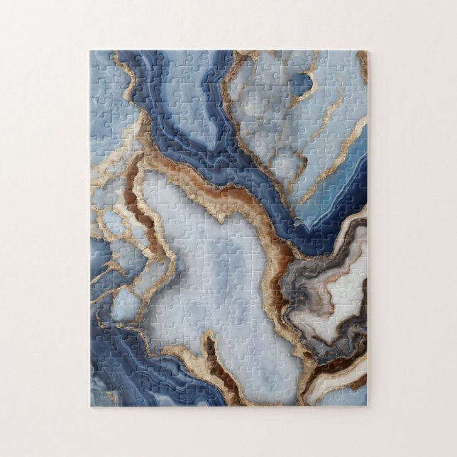 Agate Marble Puzzle (Vertical)