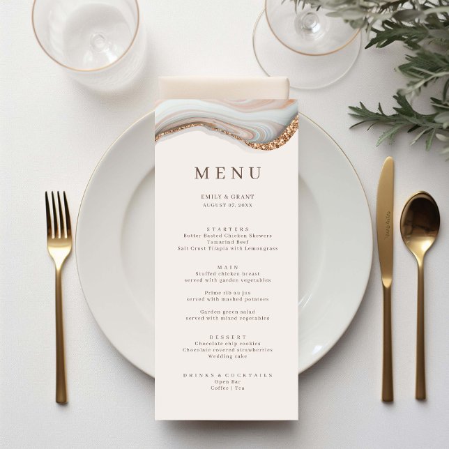 Agate Marble Stone Menu (Subido por el creador)