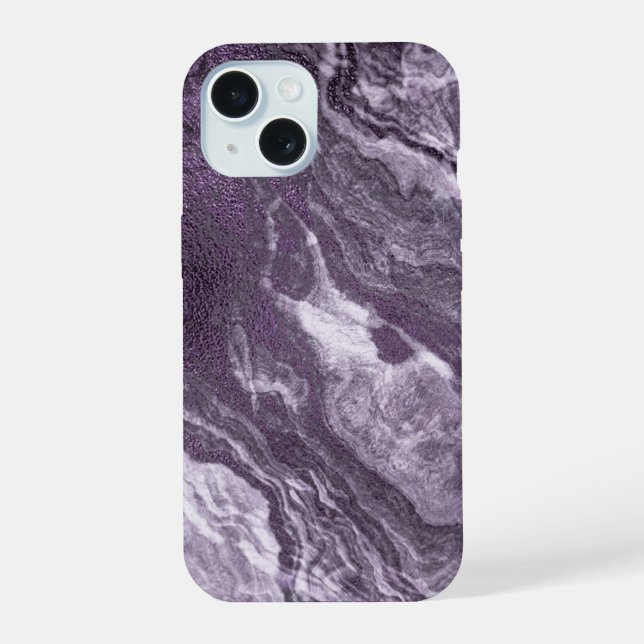 Agato morado cristalizado | Moody Marcado Stone (Reverso )