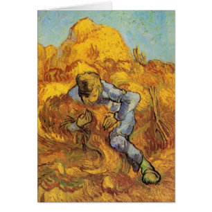 Agavilladora (según Millet) de Vincent van Gogh