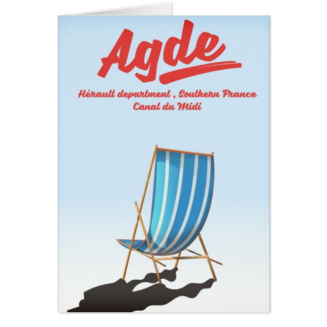 Agde, departamento de Hérault en el sur de Francia (Frente)