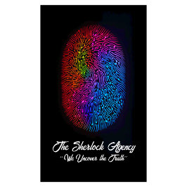 Agencia de detectives / Tarjeta de presentación de