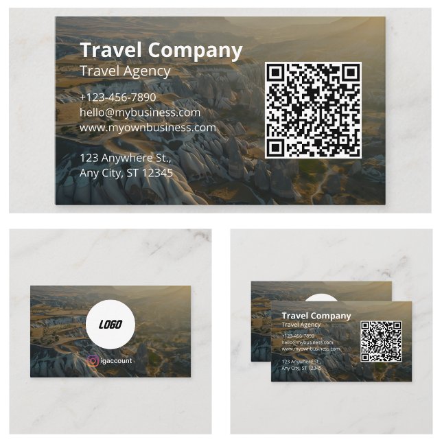 Agencia de Viajes Tarjeta de Visita (Travel Agency Visiting Card)