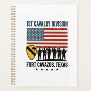 Agenda 1ª División de Caballería Fort Hood Camiseta Milit