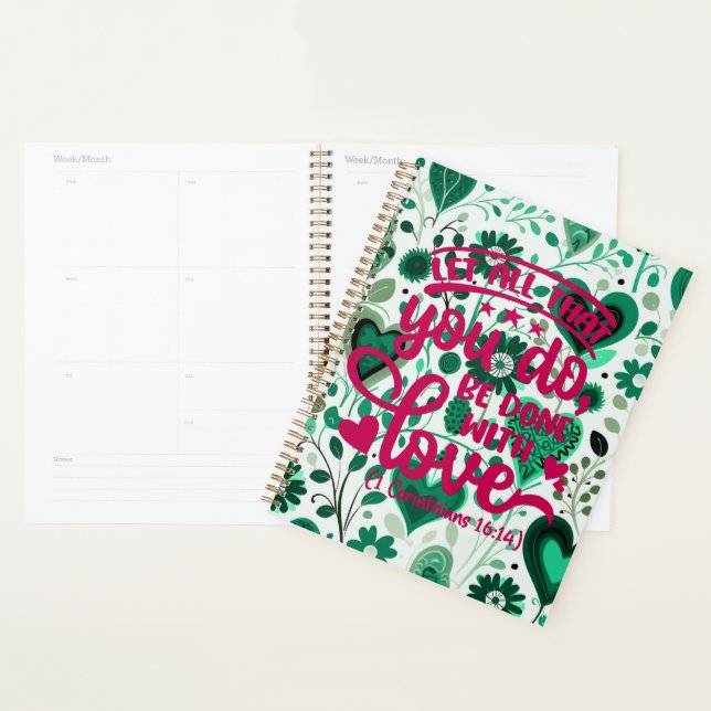 Agenda 1 Corinthians 16:14 (Demostración)