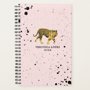 Agenda 2022 Año De La Placa Pintada Rosa Del Tigre