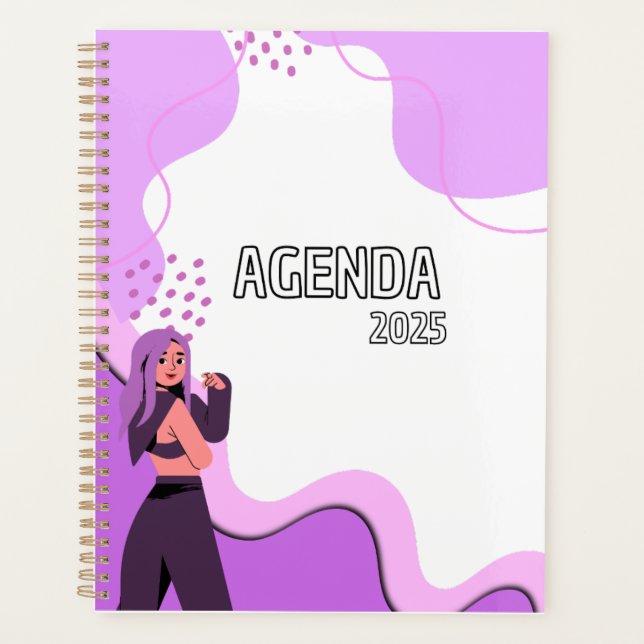 Agenda 2025: Design your year with style  (Anverso)