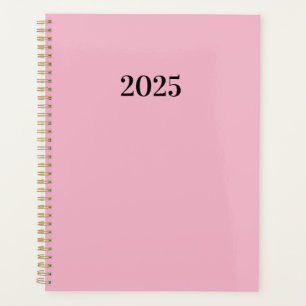 Agenda 2025 Minimalista Rosa