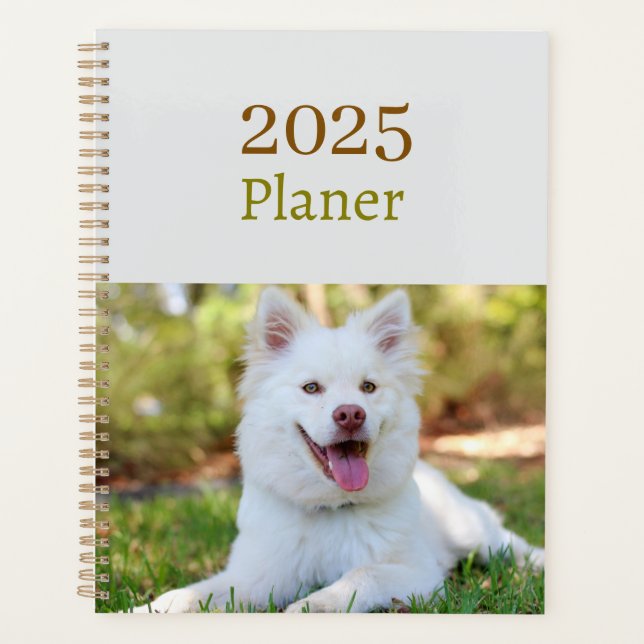Agenda  2025 Planer Hunde Design (Anverso)