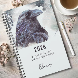 Agenda 2026 Año del Cambio Simbolismo del Cuervo