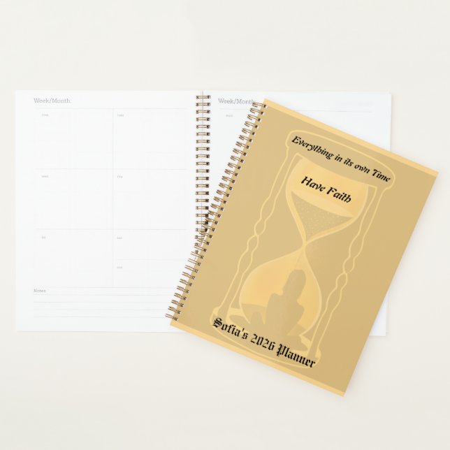 Agenda 2026 Faith & Divine Timing Planner (Demostración)