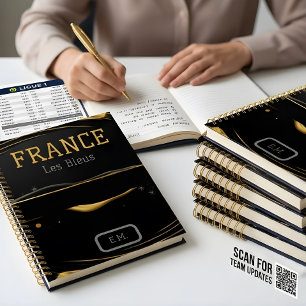Agenda 2026 Francia Les Bleus: Escrito en Oro Lujo