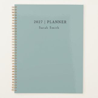 Agenda 2027 Minimal Weekly Monthly Non Dated Planner