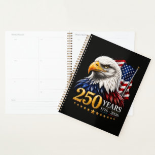 Agenda 250 años Aniversario 250 de Estados Unidos Patriót