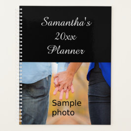 Agenda 2 Planner de foto personalizado