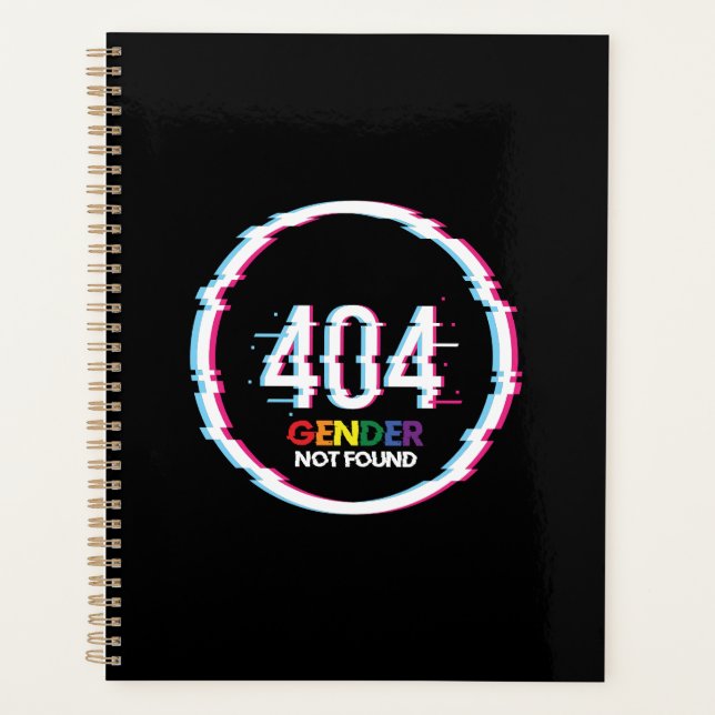 Agenda 404 Género no encontrado | Graciosa LGBTQ | Orgull (Anverso)
