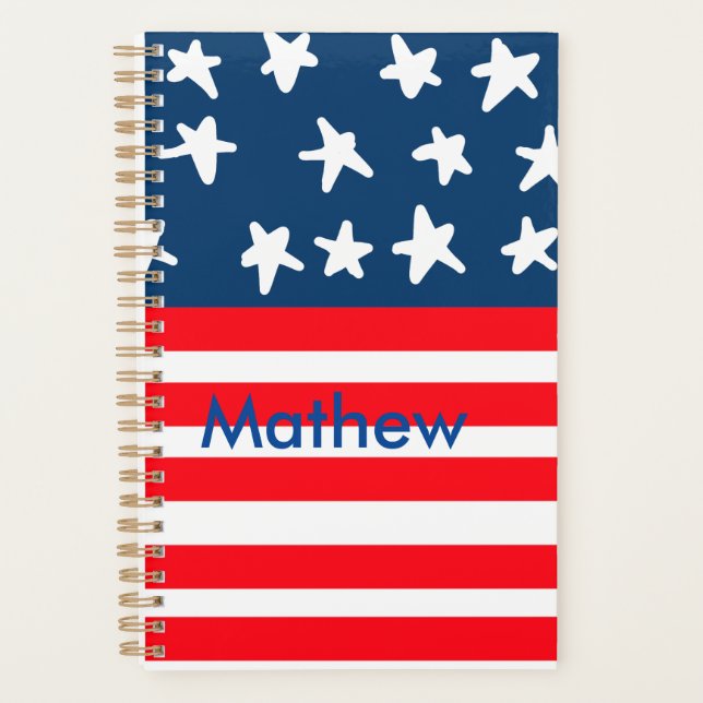 Agenda 4 de julio Día de la Independencia añadir el nombr (Anverso)