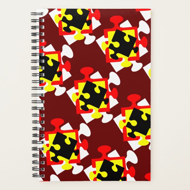 Agenda 4 Piezas de jigsaw (Anverso)
