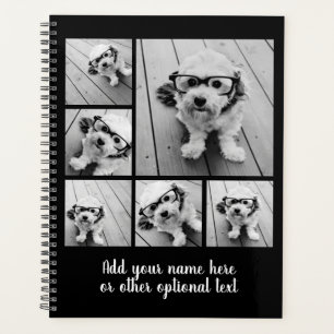 Agenda 6 Collage de fotos Texto opcional: puede editar ne