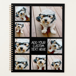 Agenda 8 Collage de fotos Texto opcional: puede editar ne