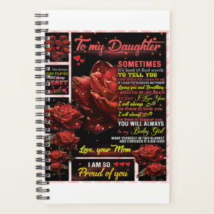 Agenda A mi hija, regalo de cumpleaños, regalo de bebé Ro