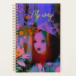 Agenda A mi manera, una hermosa mujer abstracta